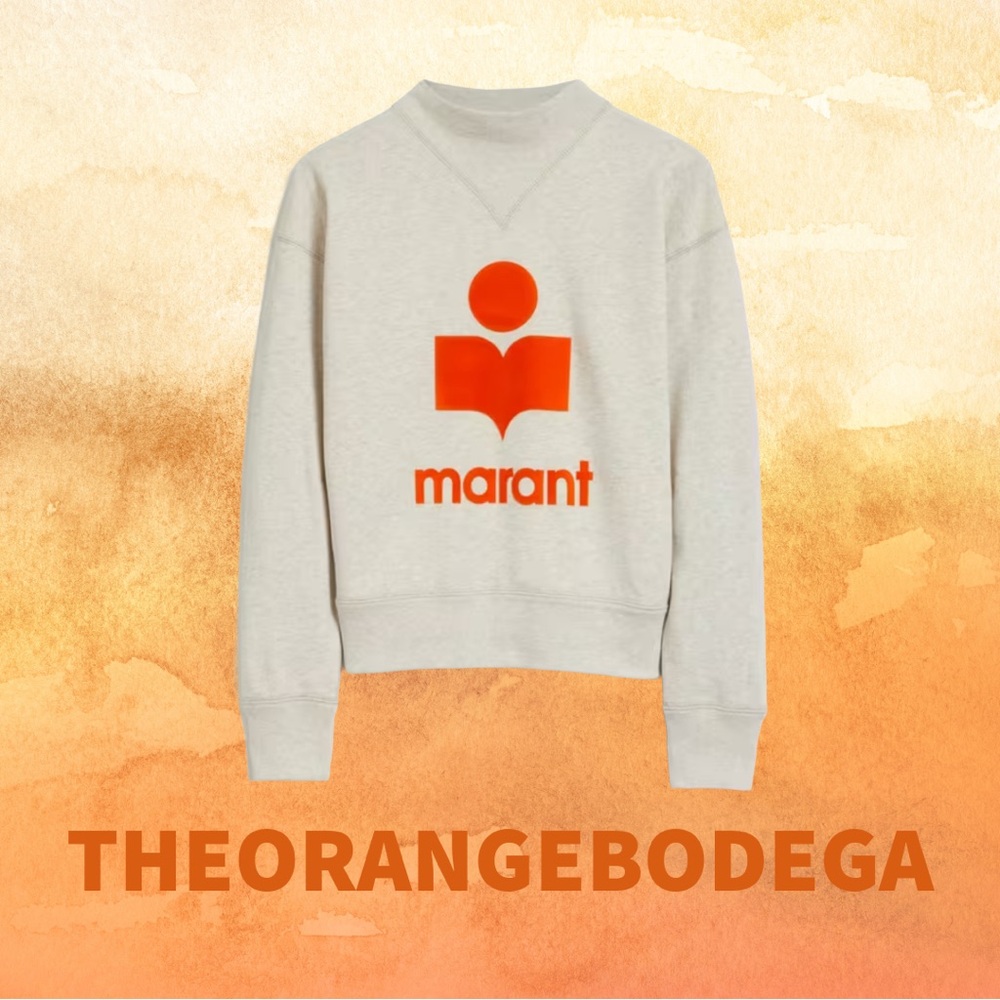 ISABEL MARANT ÉTOILE
Moby Logo Sweatshirt
Size 34